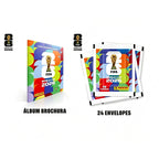 Álbum protector de cartas + Paquetes de 12/24 pegatinas