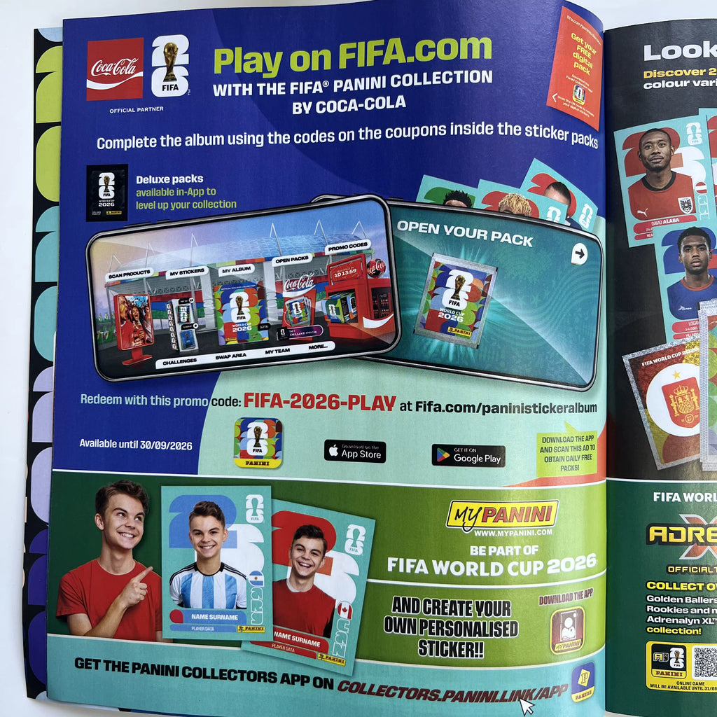 2026 Sticker Collection – Album & Sticker Packets