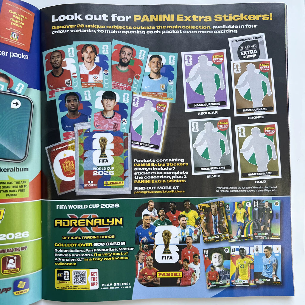 2026 Sticker Collection – Album & Sticker Packets