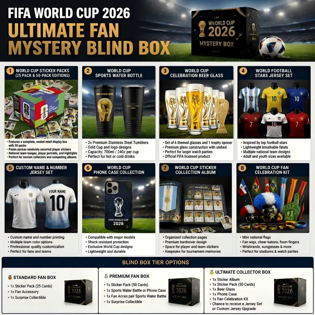 FIFA 2026 World Cup Fan Blind Box Collection